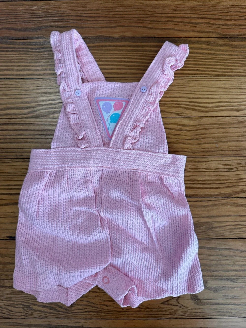 Vintage 1980’s - 90’s Carters Baby Balloon Overalls + Shirt Made in USA